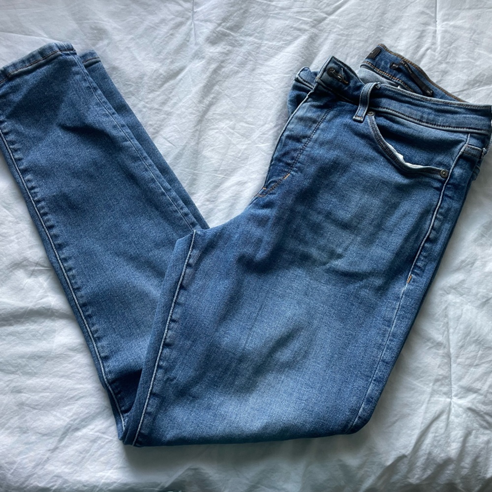 Banana Republic Stretchy Blue Skinny Jeans size 29-31